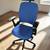 dodger  blue Office Chair Leap V2 with Headrest - Blue 3 thumbnail