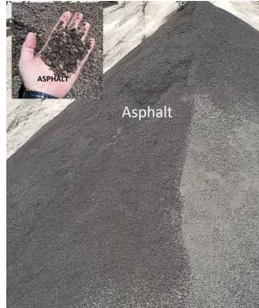 1/4" Asphalt Millings 1