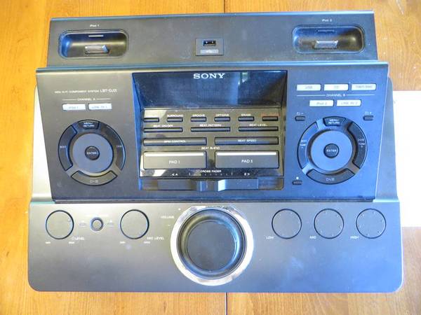 SONY  LBT-DJ2i mini hi-fi component system PARTS ONLY Unable to Test 1