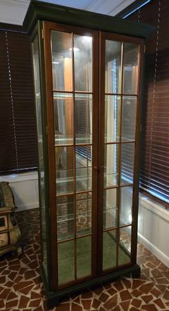 Philip Reinisch Large Curio Cabinet / Trophy Case 1