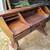 Wood roll top desk approx 20x55x37" 5 thumbnail