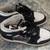 Air Jordan 1 Mid SE GS Hologram Black Sneakers 2 thumbnail