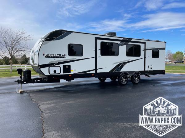 $100 RV para alquilar NUEVO remolque de viaje North Trail Ultra Lite 296BHS (Avondale)64047538898177123
