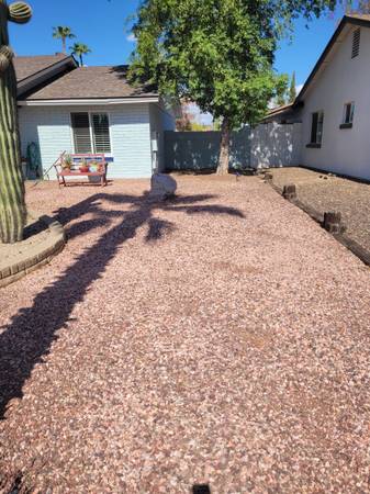 LANDSCAPING SERVICES, WEED CONTROL AND REMOVAL, MOWING, ROCK SPREADING 1