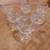 Glassware Barware 6 PC Set Embossed and Stemmed 1 thumbnail