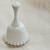 White Vintage Fenton Silver Crest Spanish Lace Milk Glass Bell 11 thumbnail