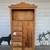 Rustic Pine Wood Kitchen Cabinet 8 thumbnail