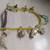 Sunshine Yellow Large Metal/Wood Arched Bird Perch/Swing with Toys 8 thumbnail