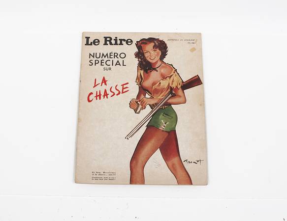 1949 Le Rire Satirical French Provocative Humor & Erotic Magazine 1