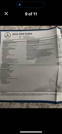 Mercedes S560 Benz - $29,500 (Houston Tx)63622307121025123