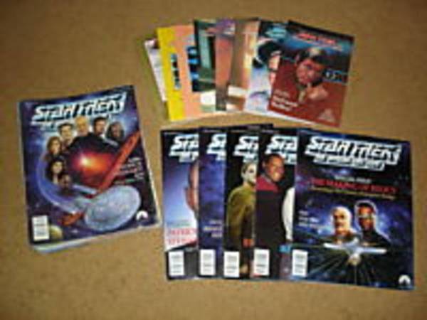 Huge Collection of Star Trek Magazines! 1