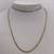 18K Yellow Gold Curb Chain Necklace 24" 3g 2 thumbnail
