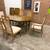 Dining Table with drop leaves 6 chairs and leaves 3 thumbnail