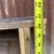 Architectural Salvage Pressed Tin and Vintage Wood Shelf 44"x21" 8 thumbnail