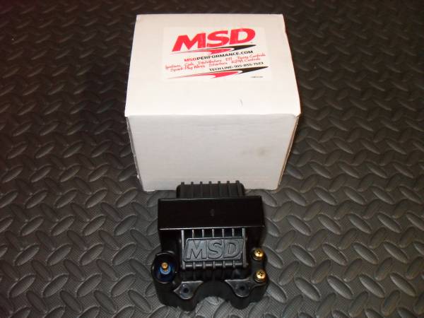 MSD Digital 6 Plus Ignition Box and MSD HVC II Coil 1