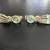 Coro Green Rhinestone Drop Clip On Earrings 2 thumbnail