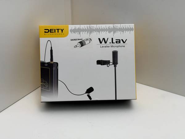 Deity W.Lav + DA-35 Modular Lavalier Microphone – Excellent Condition 1