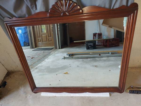 Beautiful Solid Maple Mirror 1