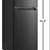 Vissani 4.5 cu. ft. 2-Door Mini Refrigerator in Black with Freezer 3 thumbnail