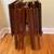 Mid Century Modern 4-Piece Set & Stand Solid Walnut TV Trays 16 thumbnail