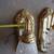 4 Brass Wall Sconces Plus 3 Bulb Bar Light Mirrored Bathroom Lites 5 thumbnail