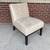 Accent Beige Solid Chair 1 thumbnail