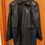 Women's Black Leather Jacket Car Coat Tiboa Size Med/Lg 2 thumbnail