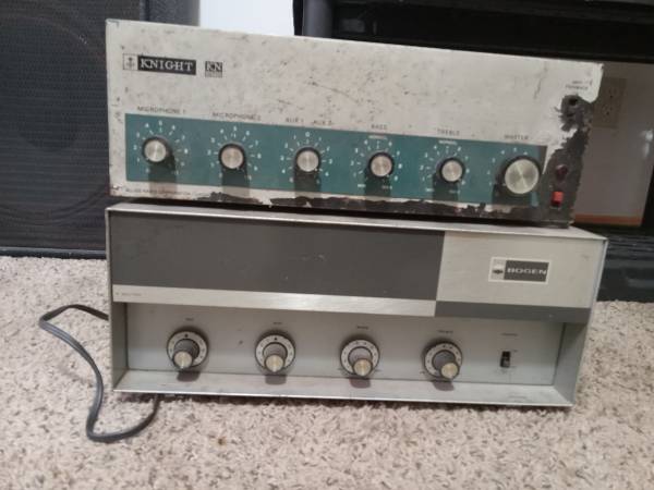 Two old tube pa,s 50.00 ob0 1