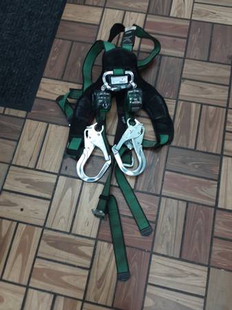 Msa 63111-00A mini pfl 6 inch web sell twin leg with aluminum rebar hooks and ha 1