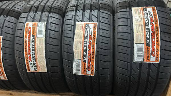 2254018 X 4 BRAND NEW TIRES - ALL SEASON - ARROYO 1