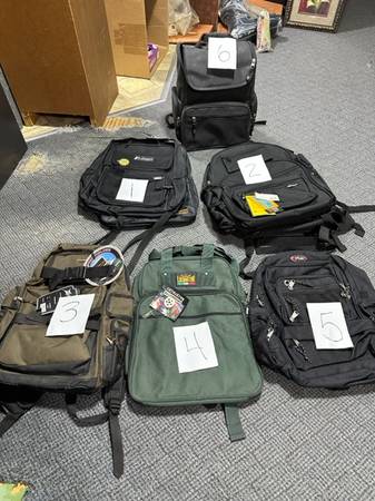 college backpacks $15 each your choice - School sports - $1563471072364035121