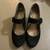 Black Suede Mary Jane Heels, size 8 1 thumbnail