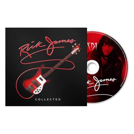 RICK JAMES Collected - 3 CD compilation with rare tracks 1