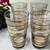 4 Vintage Black & Gold Culver Glasses 2 thumbnail