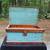 ANTIQUE WOODEN TRUNK in PAINT  (SIGNED) 6 thumbnail