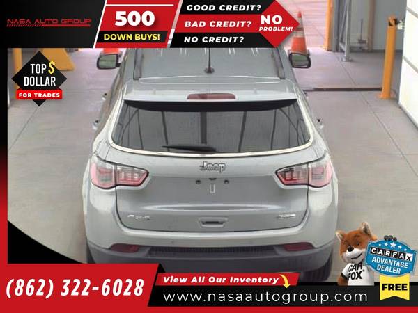 2018 Jeep Compass Latitude 4x4 4 x 4 4-x-4 - $15,900 (The price in this ad is the downpayment)63617963782787124