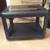 Black End table with beveled glass top 19 thumbnail