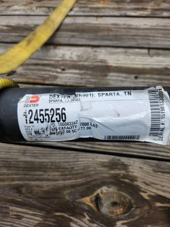 7000 LB Trailer Axle 1