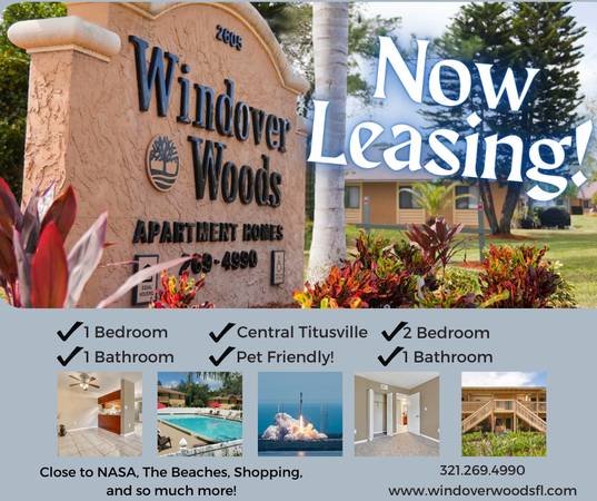 $1,391 / 1br - Come get comfy and cozy in your new apartment home! (Windover Woods Apartments)63923417260291120