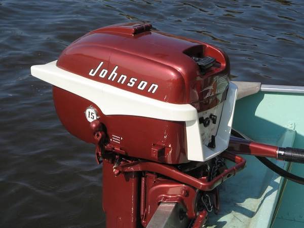 Wanted To Buy Vintage 1956 Johnson 15hp Outboard Boat Motor 1