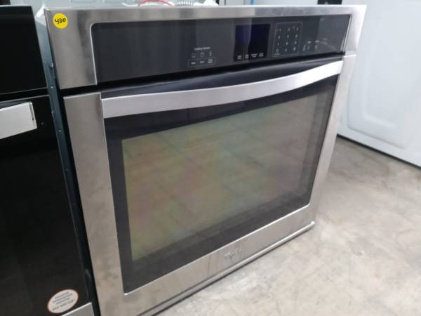 🌲Whirlpool 30" stainless steel single wall oven 1