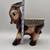 Vintage McCoy Ceramic Burro Donkey Basket Pattern Back Planter RARE 11 thumbnail