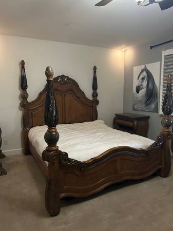 Cal-king bed frame 1