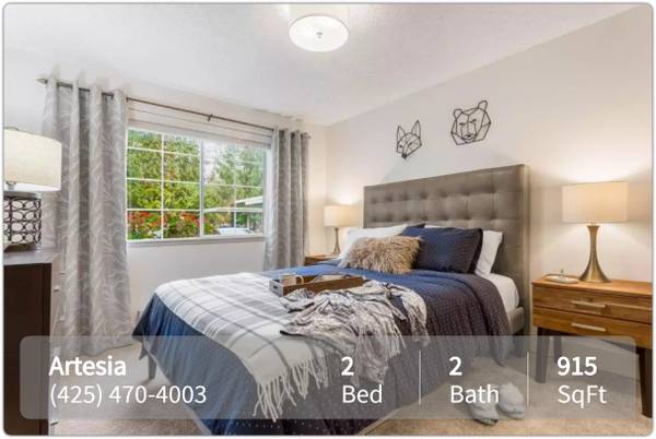 Score yourself this 2 bed / 2 bath! 915 Sq Ft! Amazing view! 1