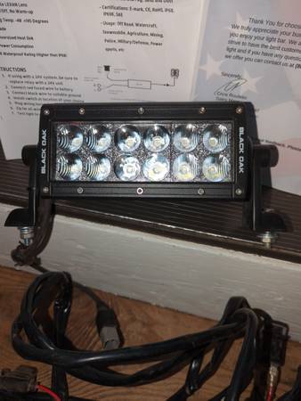 Black Oak LED 6 Inch Double Dual Row Light Bar 1