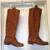 STEVE MADDEN TALL BROWN DISTRESSED LEATHER BOOTS Sz 7 7.5 3 thumbnail