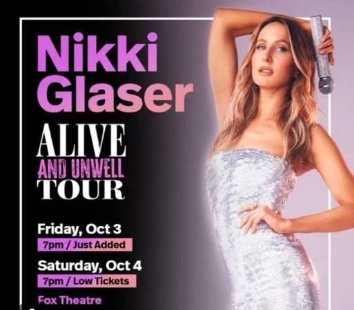 NIKKI GLASER TICKETS $250 EACH 1