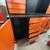 New Orange &Black Hutch Rolling Toolbox 16 Drawers 4 Cabinets Pegboard 5 thumbnail