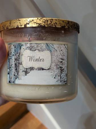 Bath and Body Works 3-Wick Winter Candles (Set of 2) 1