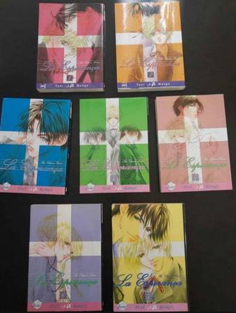 La Esperanza Yaoi Manga Complete Series Volumes 1-7 1